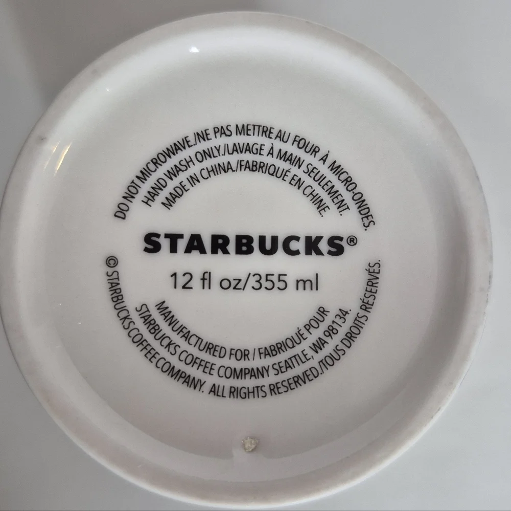 Starbuck Washington Evergreen State Travel Mug - 12 oz.